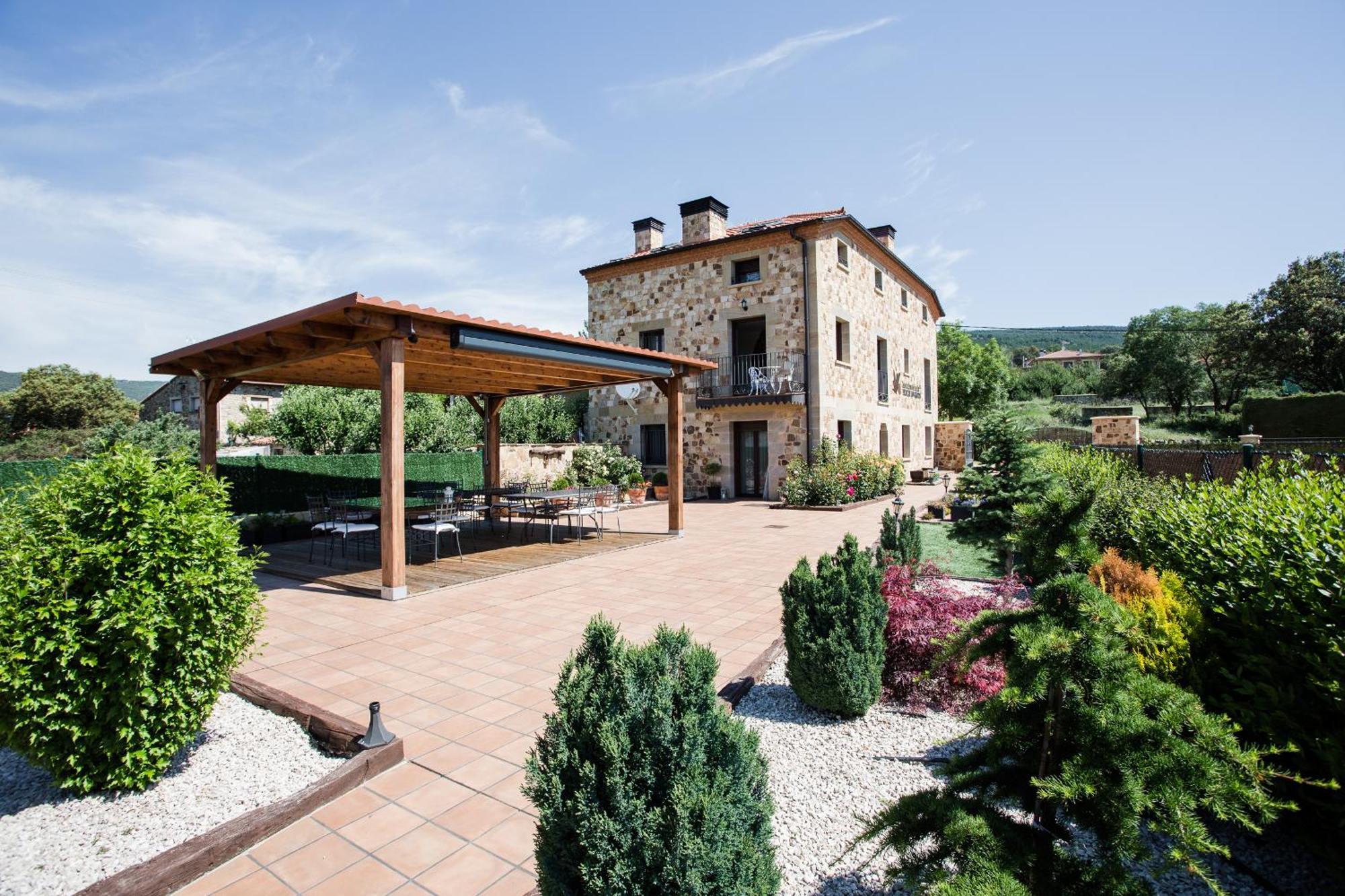 Casa Rural Pico De Los Haces Soria Esterno foto